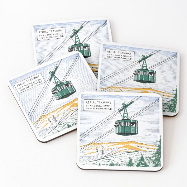 Item preview, Vintage Franconia Notch Aerial Tramway designed and sold by eriktdesign.