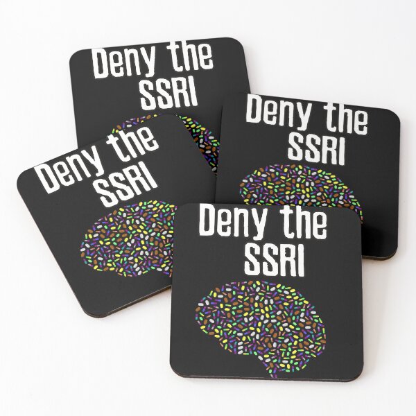 Item preview, Deny the SSRI anti depressants that often cause more harm than good designed and sold by Kam-designs.