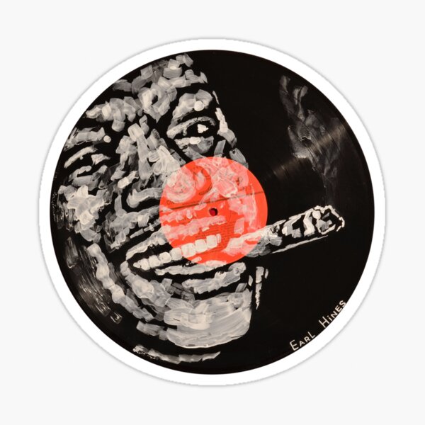 EARL HINES Sticker