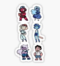 Steven Universe mini stickers - baseball set Sticker