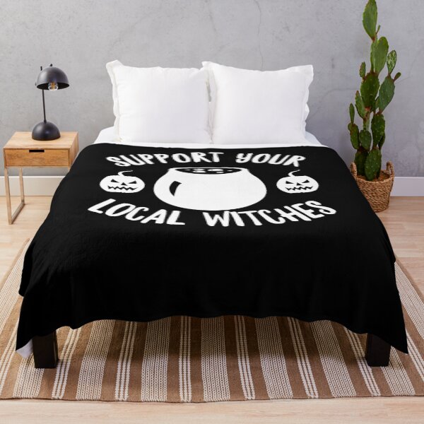 Item preview, Support your Local Witches - Halloween Shirt designed and sold by Adilka.
