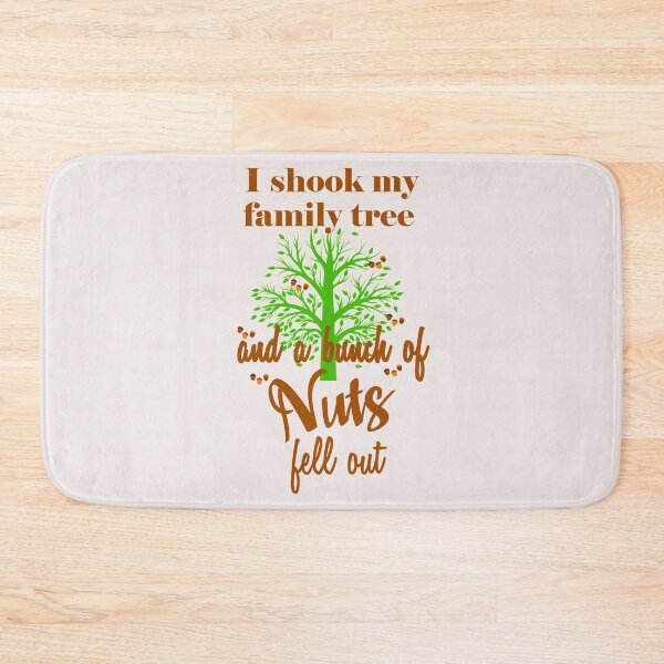 Item preview, Funny I Shook Family Tree and a Bunch of Nuts Fell Out! designed and sold by wordsonly.