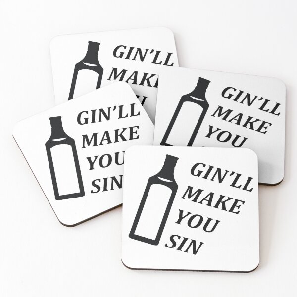 Item preview, Gin'll Make You Sin designed and sold by William Pate.
