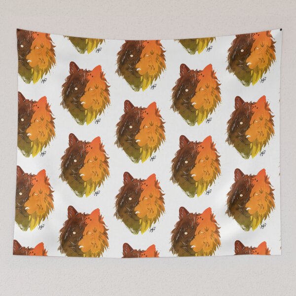 Item preview, Sunset Wolf Pattern 2 designed and sold by Hannah’s Living Canvas.
