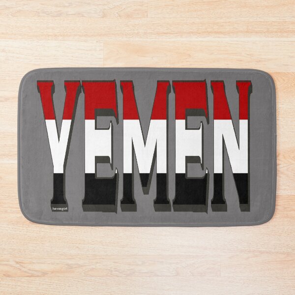 Item preview, Yemen Font With Flag designed and sold by Havocgirl.