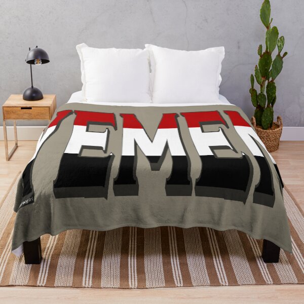 Item preview, Yemen Font With Flag designed and sold by Havocgirl.