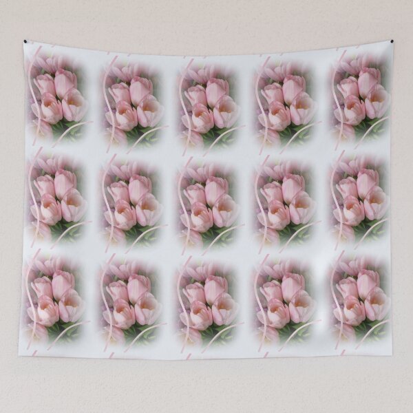 Item preview, Pink Tulips designed and sold by Elaine Bawden.