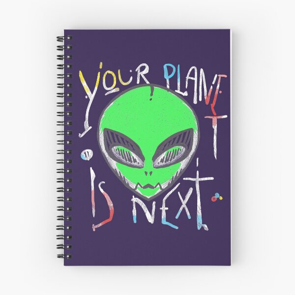 Item preview, Green Alien Head UFO Disco Space designed and sold by Desha001.