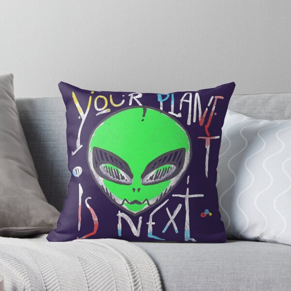 Item preview, Green Alien Head UFO Disco Space designed and sold by Desha001.
