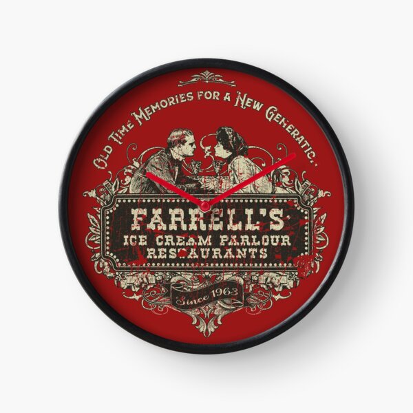 Farrell's Ice Cream Parlour Clock