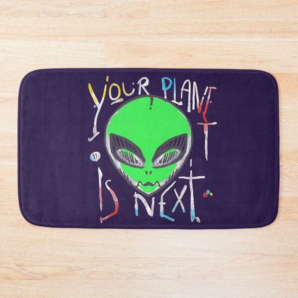 Item preview, Green Alien Head UFO Disco Space designed and sold by Desha001.