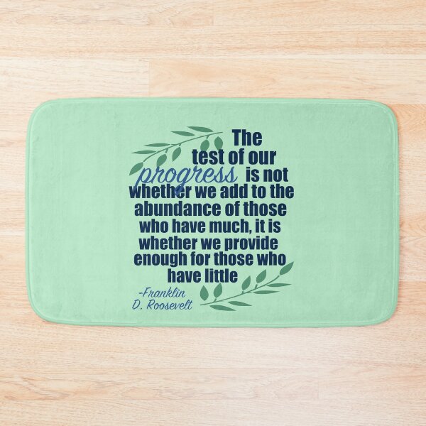 Item preview, Inspirational FDR Philanthropist Quote designed and sold by Epic Love Designs.