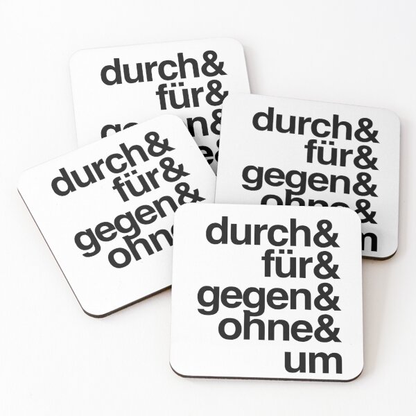 Item preview, German Grammar Accusative Prepositions designed and sold by westsidesonoko.