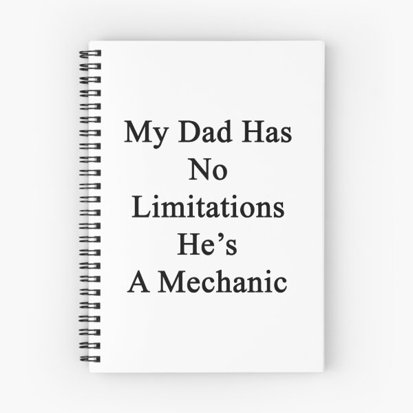 Item preview, My Dad Has No Limitations He's A Mechanic  designed and sold by supernova23.