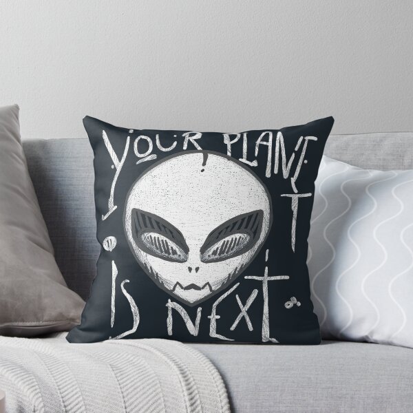Item preview,  Alien Head UFO Disco Space - B&W designed and sold by Desha001.