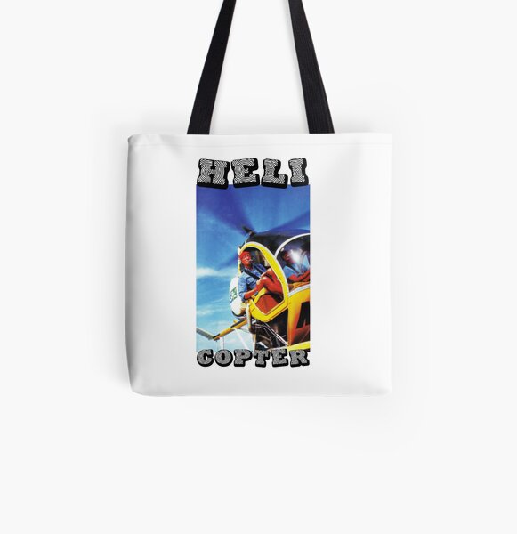 HeliCopter All Over Print Tote Bag