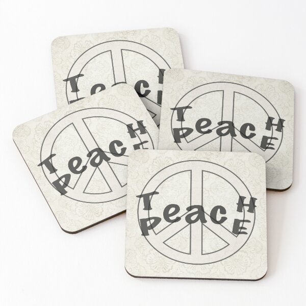 Item preview, Teach Peace designed and sold by GrimalkinStudio.