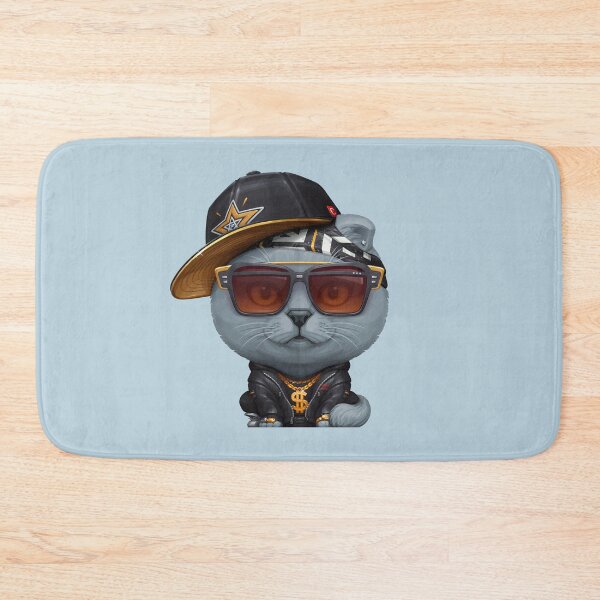Item preview, British Shorthair Cat Hip-Hop Super Star designed and sold by anmlz.
