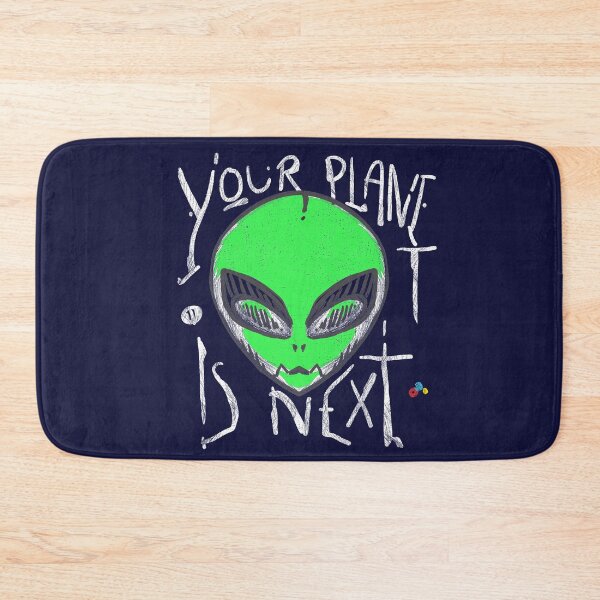 Item preview, Green Alien Head UFO Disco Space - designed and sold by Desha001.