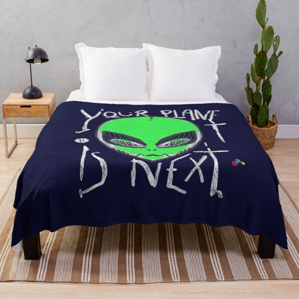 Item preview, Green Alien Head UFO Disco Space - designed and sold by Desha001.