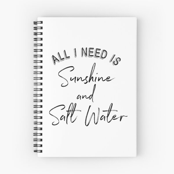 Item preview, Cute All I Need Is Sunshine and Salt Water product print designed and sold by tronictees.