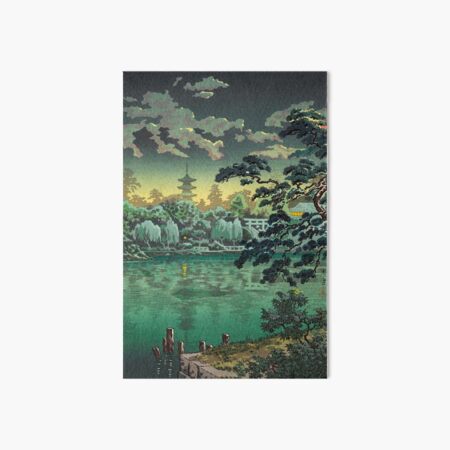 Tsuchiya Koitsu - Ueno Shinobazu Pond Art Board Print