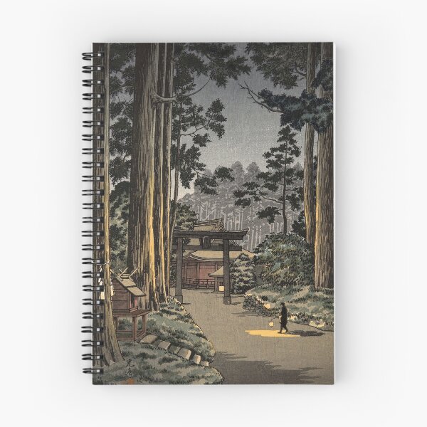 Item preview, Tsuchiya Koitsu - Futarasan, Nikko, Mountain Temple designed and sold by ArtExpression.