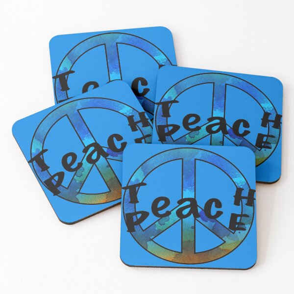 Item preview,  Watercolor Teach Peace  designed and sold by GrimalkinStudio.