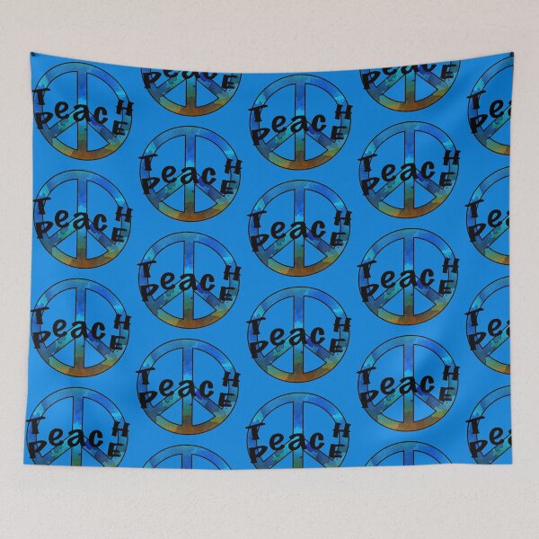 Item preview,  Watercolor Teach Peace  designed and sold by GrimalkinStudio.