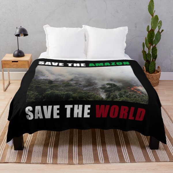 Item preview, SAVE THE AMAZON | SAVE THE WORLD T-SHIRT designed and sold by willowbee24.