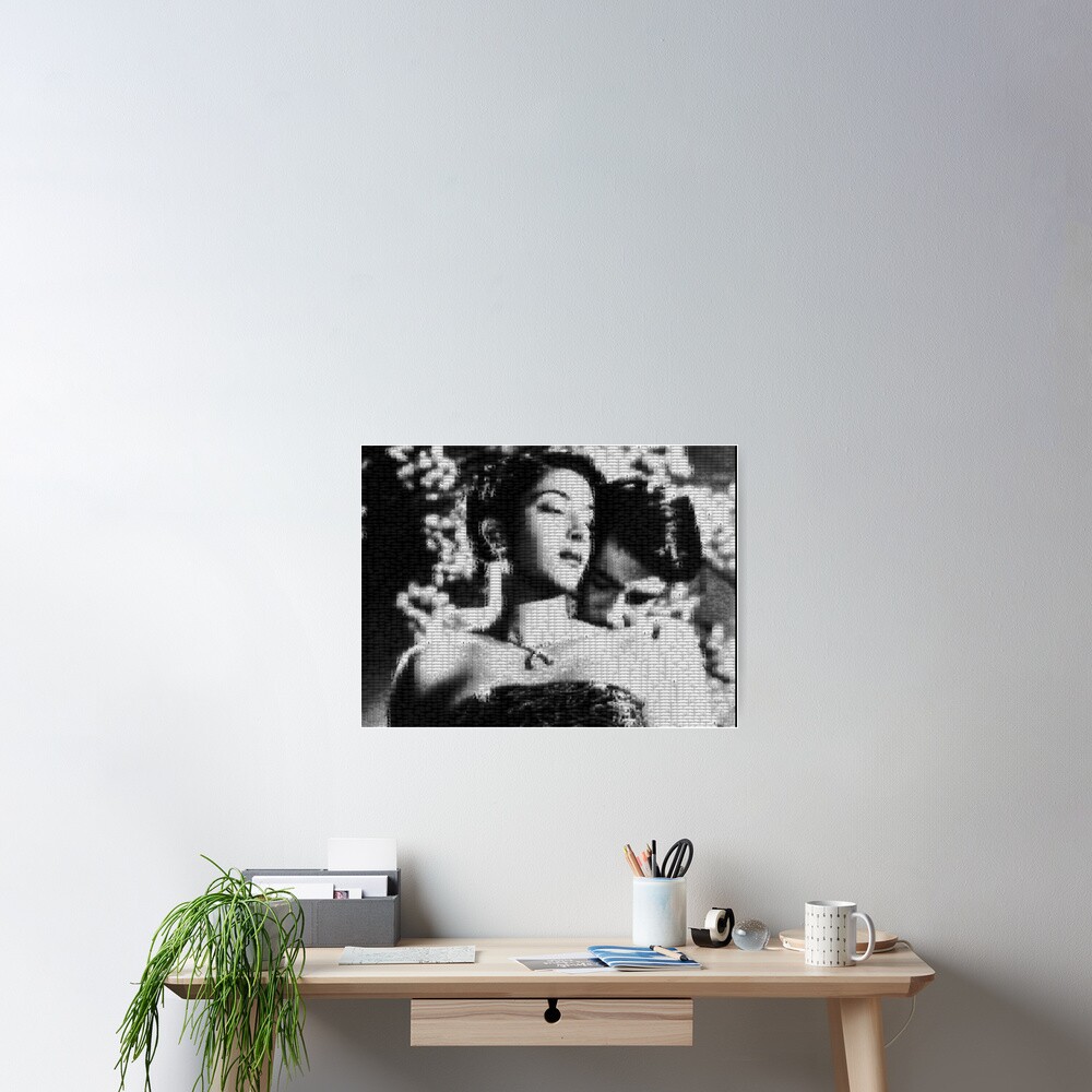 Mosaic of Nargis-Raj Kapoor Poster