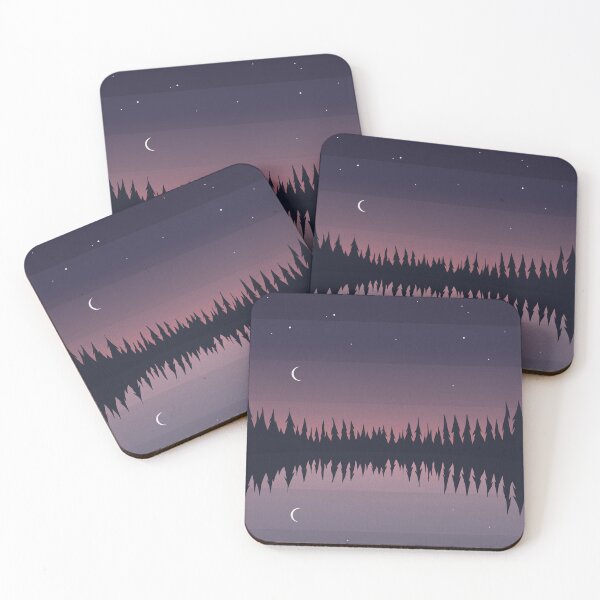 Item preview, Striped Pine Lake Reflection designed and sold by jstaricka.