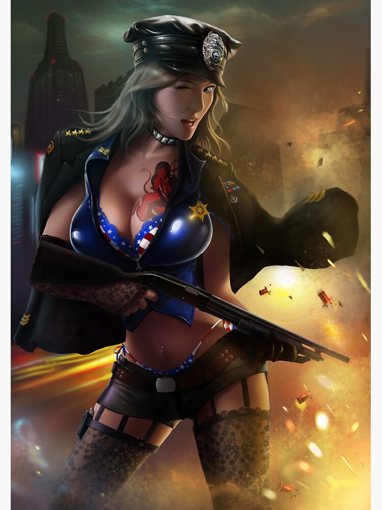 Girl on patrol by liesjes