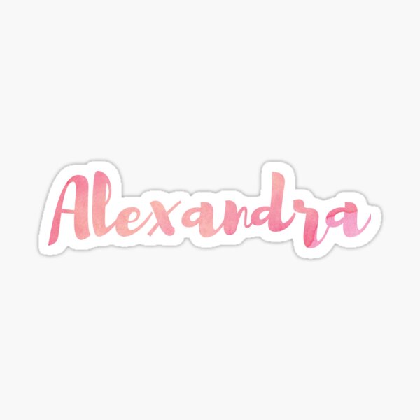 Name Alex Stickers | Redbubble