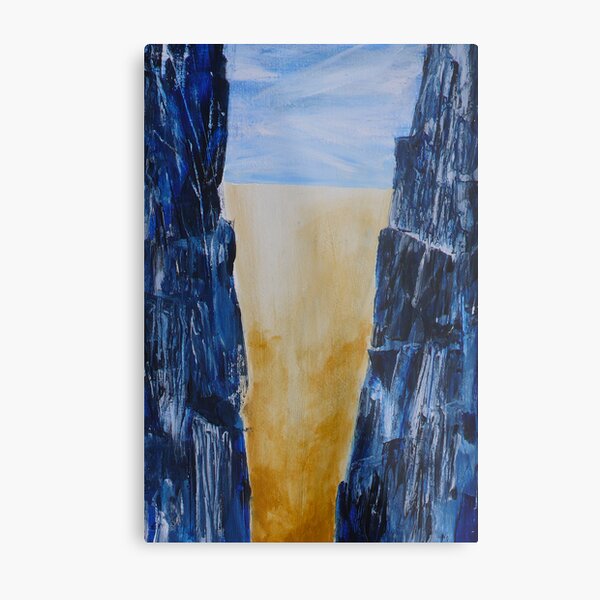 Cliff Metal Print