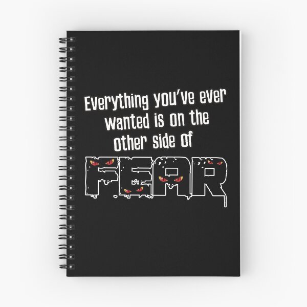 Item preview, Everything you've ever wanted is on the other side of fear. designed and sold by Kam-designs.