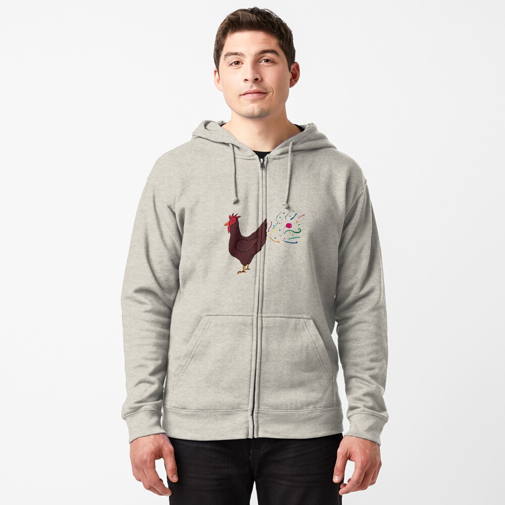 Item preview, Zipped Hoodie designed and sold by thepinkwoobie.