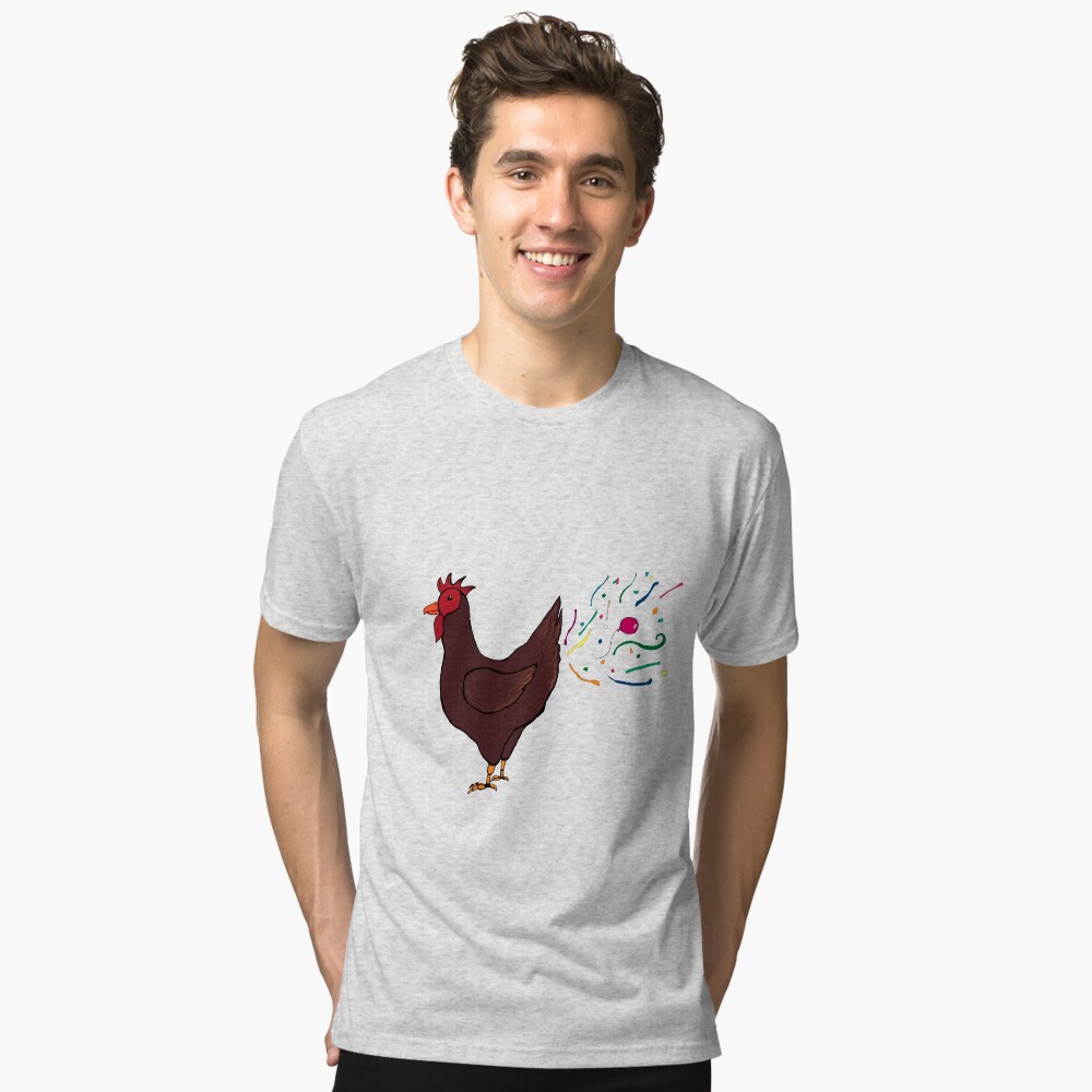 Item preview, Tri-blend T-Shirt designed and sold by thepinkwoobie.