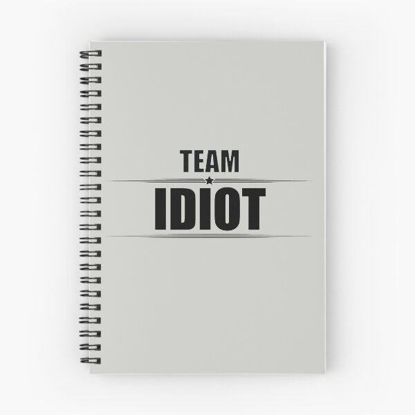 Item preview, TEAM IDIOT designed and sold by Madjack Tees Kiwi SuperStore.