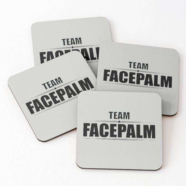 Item preview, TEAM FACEPALM designed and sold by Madjack Tees Kiwi SuperStore.