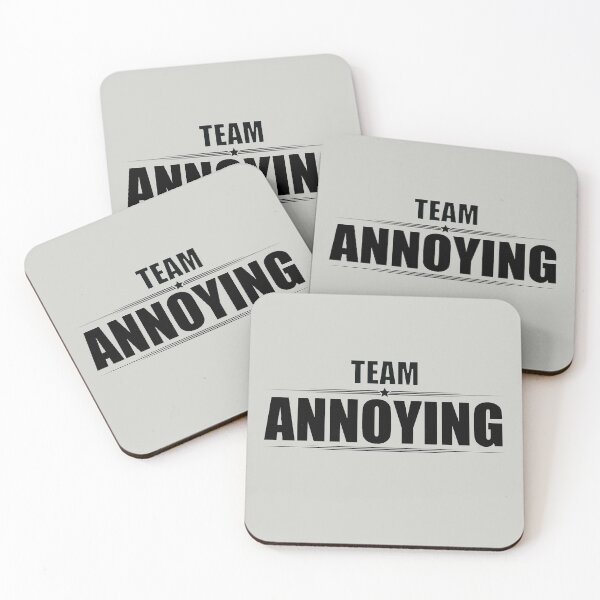 Item preview, TEAM ANNOYING designed and sold by Madjack Tees Kiwi SuperStore.