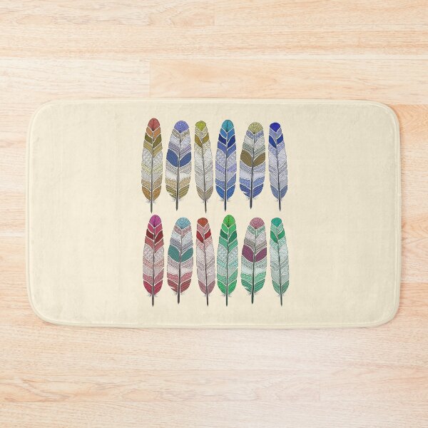 Item preview, Patchwork feathers designed and sold by Karen  Todman -Aroca Designs-.