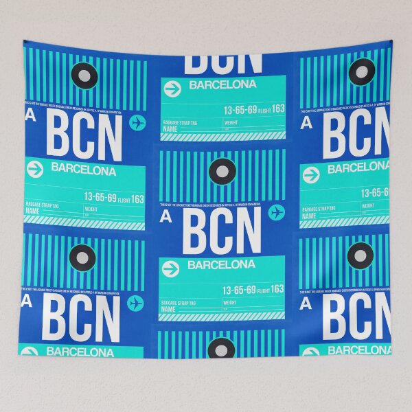 Item preview, Barcelona Luggage Tag 2 designed and sold by Irina March.