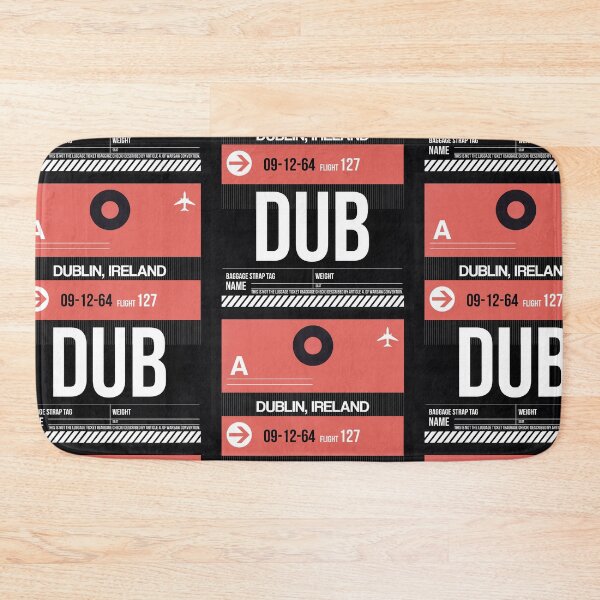 Item preview, Dublin Luggage Tag 2 designed and sold by Irina March.