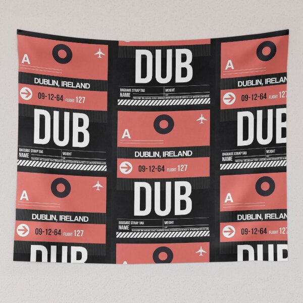 Item preview, Dublin Luggage Tag 2 designed and sold by Irina March.