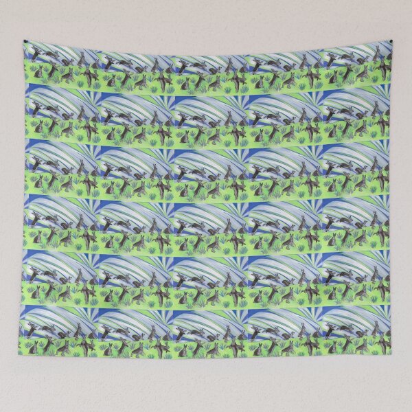 Item preview, Ten Leaping Hares designed and sold by Denise Weaver Ross.