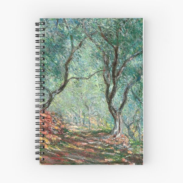 Item preview, Claude Monet - Madera de olivo en el jardín Moreno designed and sold by ArtExpression.