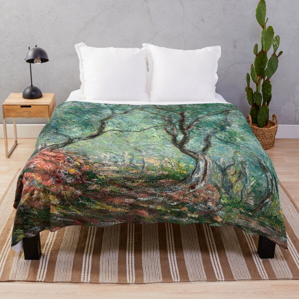 Item preview, Claude Monet - Olive Tree Wood in Moreno Garden designed and sold by ArtExpression.