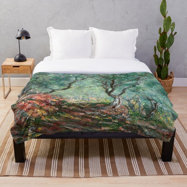 Item preview, Claude Monet - Olive Tree Wood in Moreno Garden designed and sold by ArtExpression.