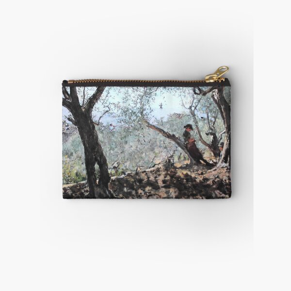 Item preview, Telemaco Signorini - Among the Olive Trees in Settignano - 1885 designed and sold by ArtExpression.
